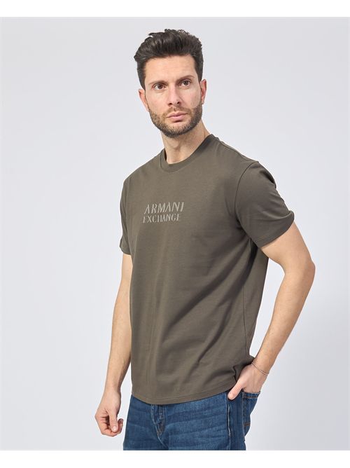 Armani Exchange Cotton Crewneck T-shirt ARMANI EXCHANGE | XM000553-AF10334U8120